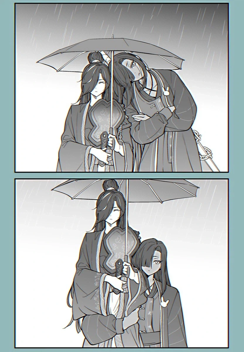 림버스 우산 드는 법
