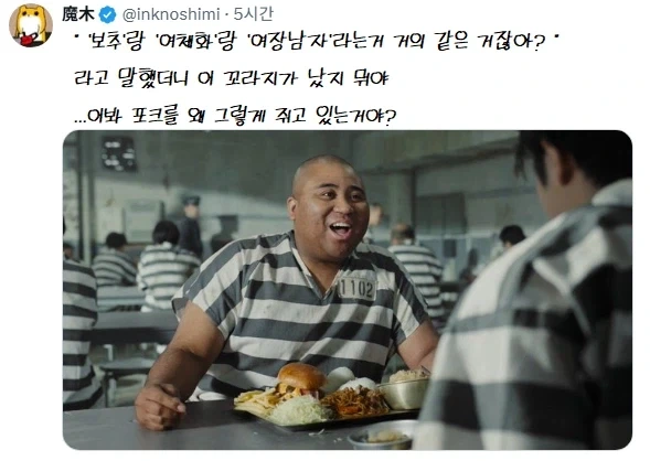 보추나 여장이나 ts나 같은거 아님?