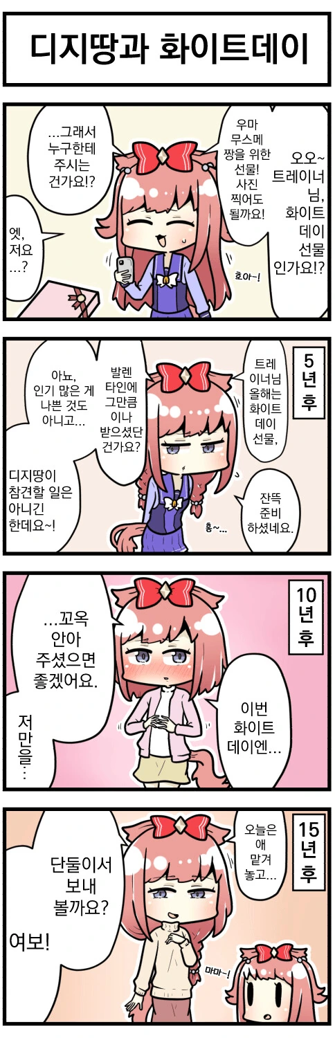 [말딸] 디지땅에게 매년 화이트데이 선물을 하고 싶은.manga