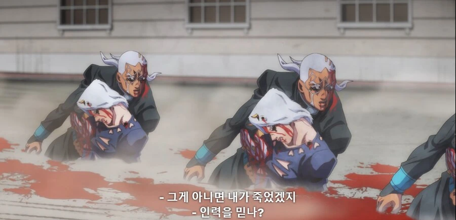 죠죠)동생이겨서 너무 신난 푸찌 - 이미지 5
