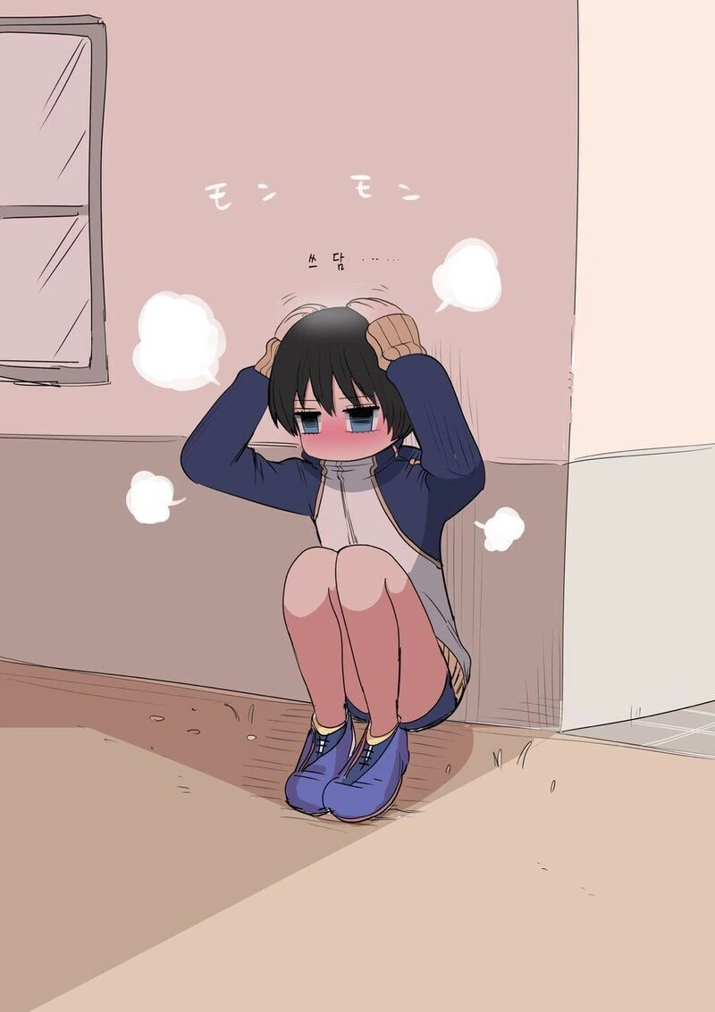 ㄱㅅ이 작은 운동부 후배 만화 - 이미지 8