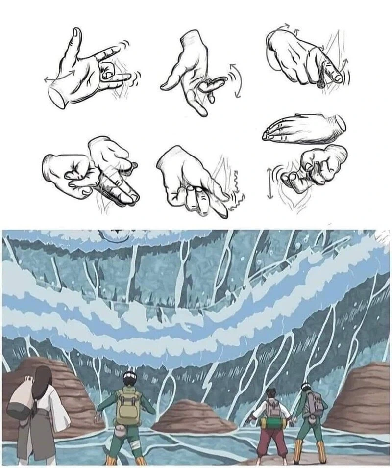 수둔 수인 맺는법이 인터넷에 도네