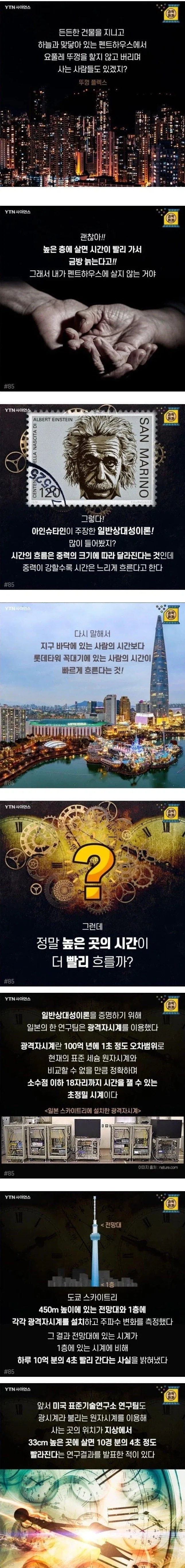 높은 곳에 살면 빨리 늙는 이유.jpg