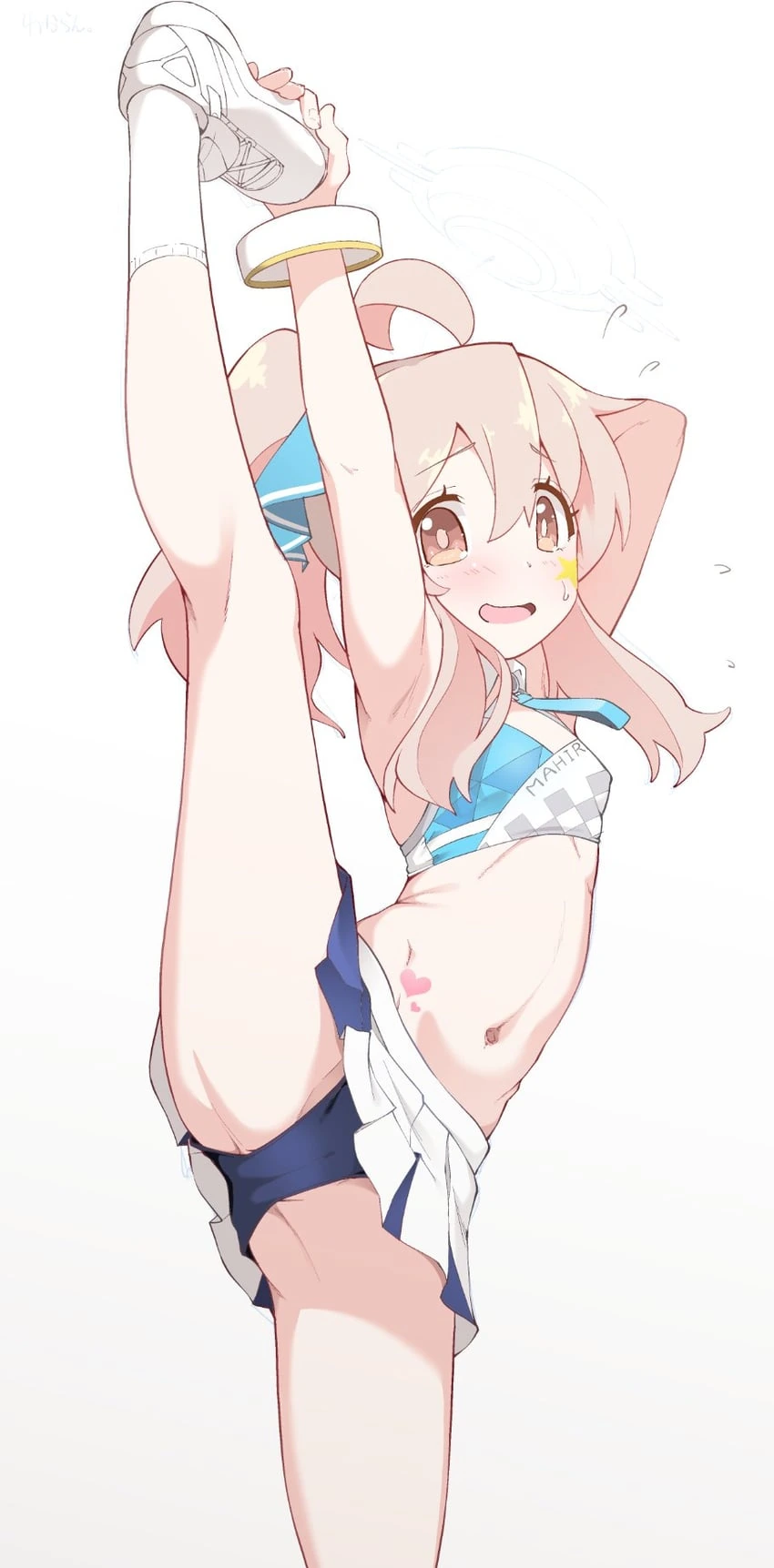 오빠는끝) i자 챌린지 짤이면 마히로도 질 수 없다 !!