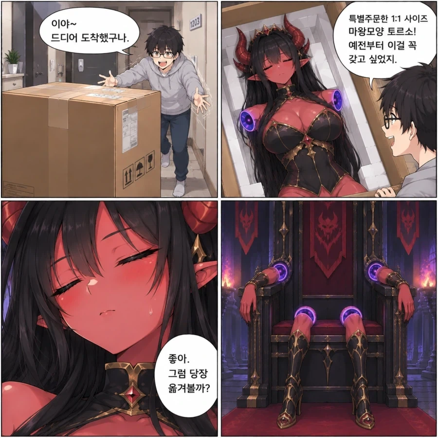 ai) 주문한 ㅇㄴ홀이 어딘가 이상하다.manhwa