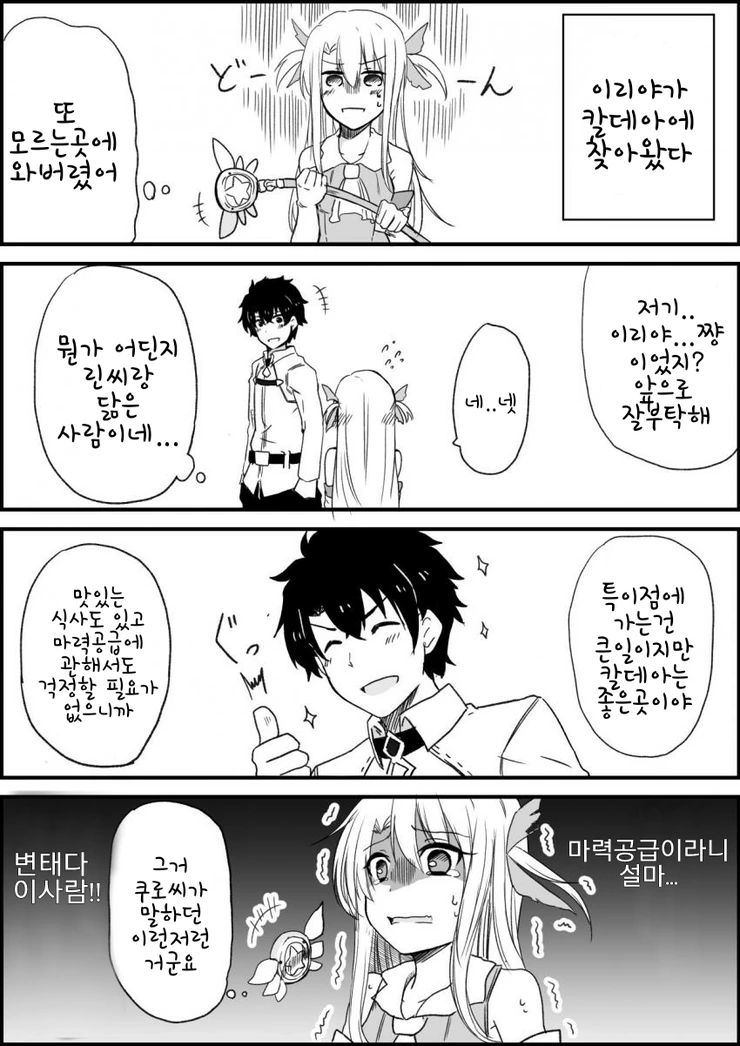 [fate] 칼데아에 소환된 이리야.manhwa