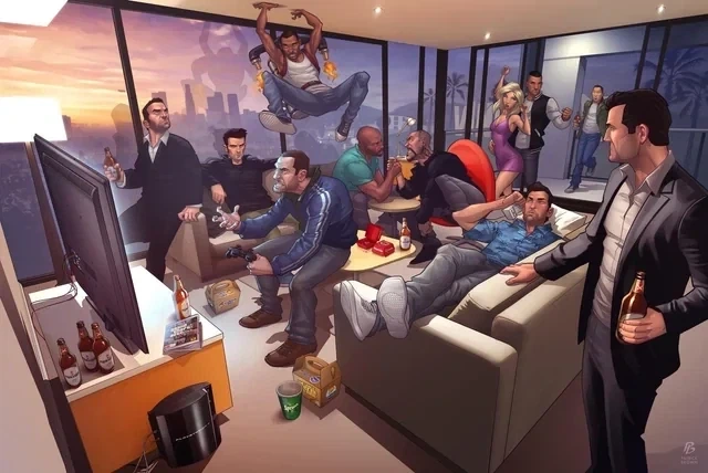 GTA) 팬아트들 중, 가장 전설적인 작품 중 하나