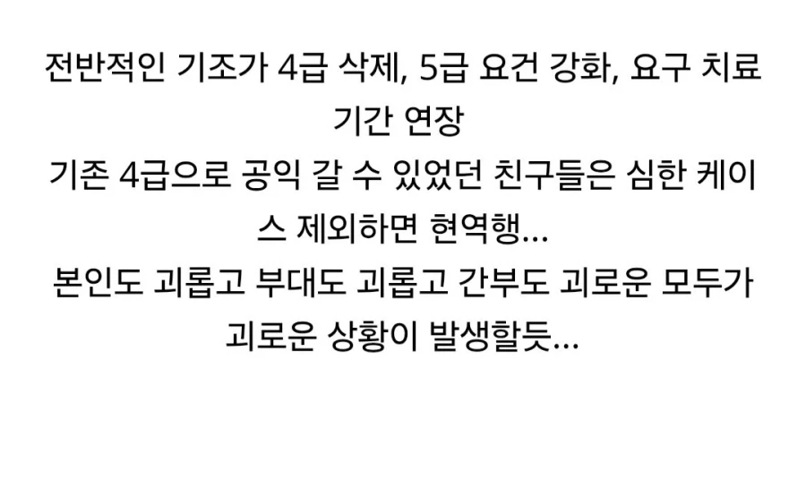 병무청, 정신과 사회복무 OR 면제 더욱 엄격하게 바꾼다.jpg - 이미지 3