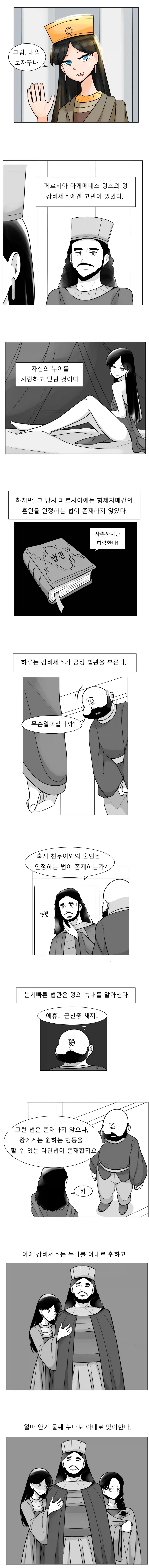 친누나를 몰래 사랑하는 왕