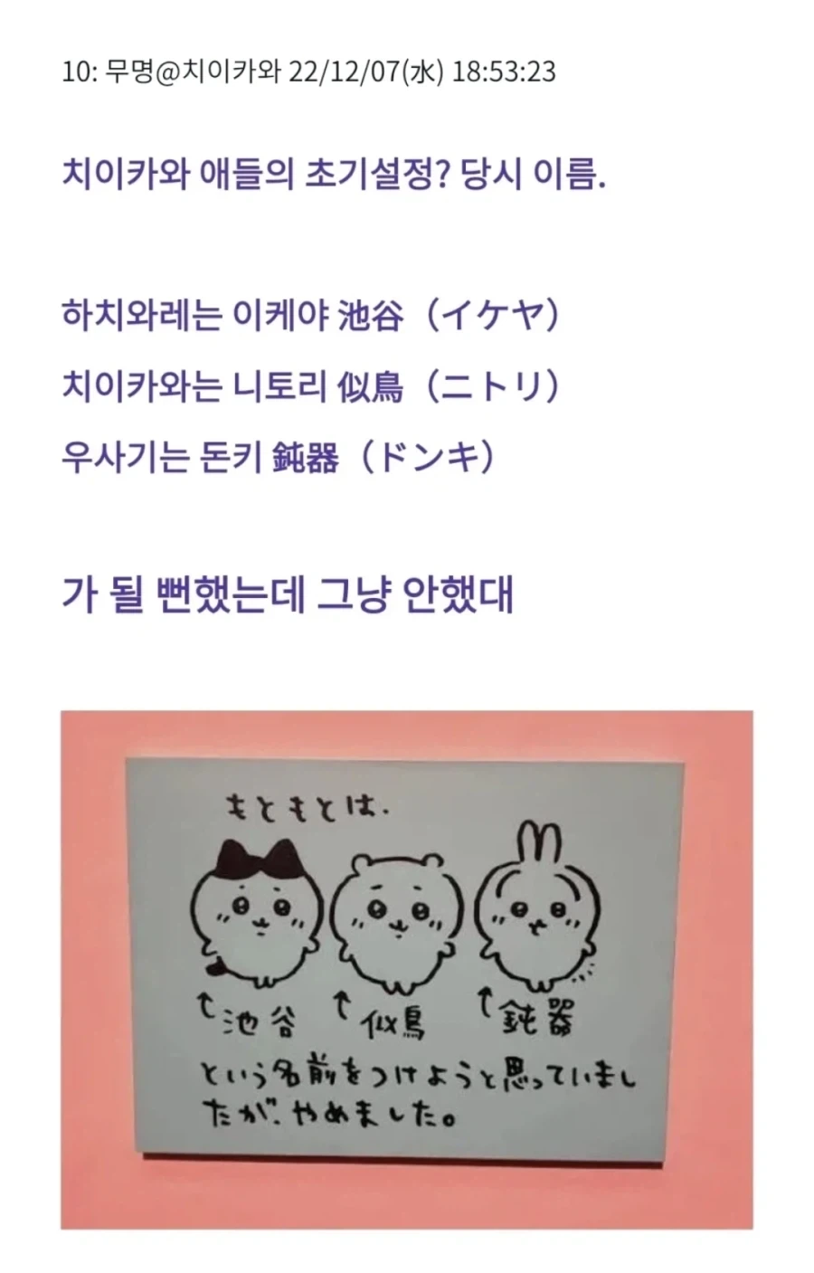 치이카와)완성돼버린 이름 - 이미지 2