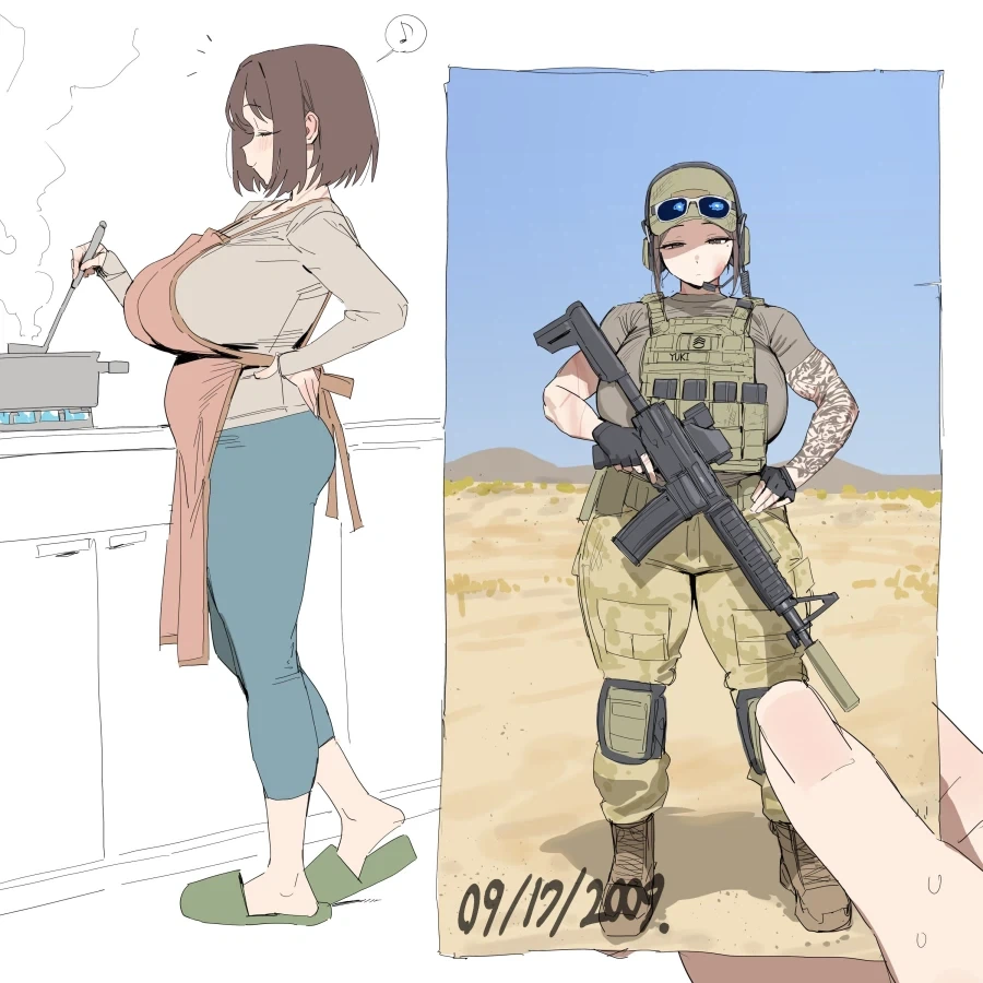 상냥한 엄마와 선생님의 과거