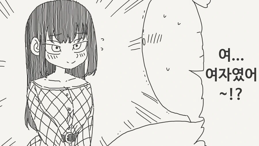온라인에서 만난 친구가 사실 여자였던 만화.manga