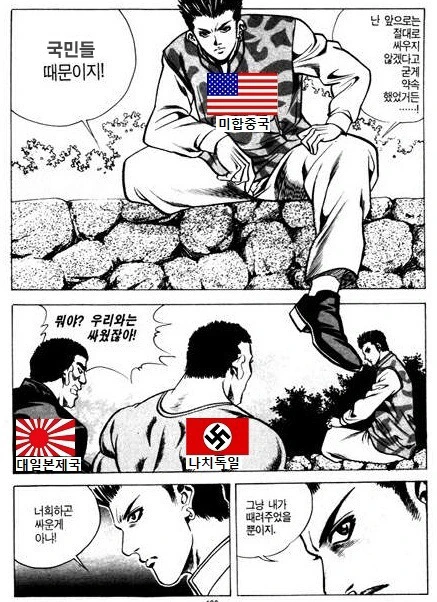 정직한 미국.Manga