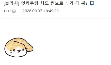 블리치 차드 관련 재밌는거