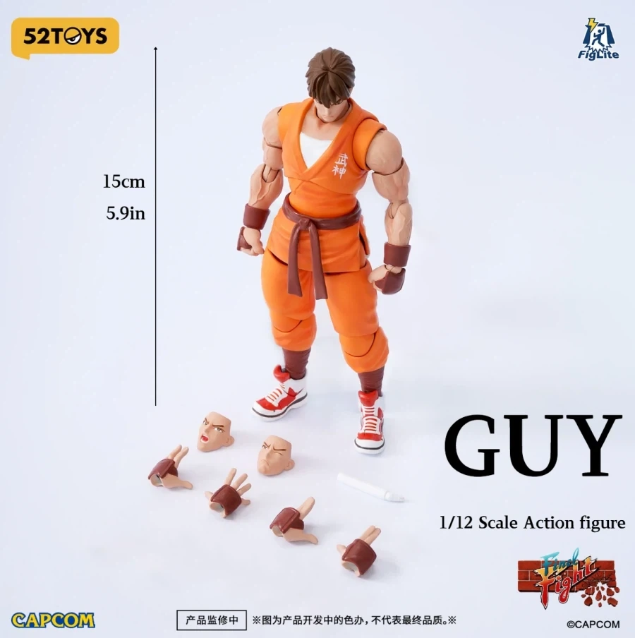[52toys] Final Fight 1/12 GUY, SODOM - 이미지 2
