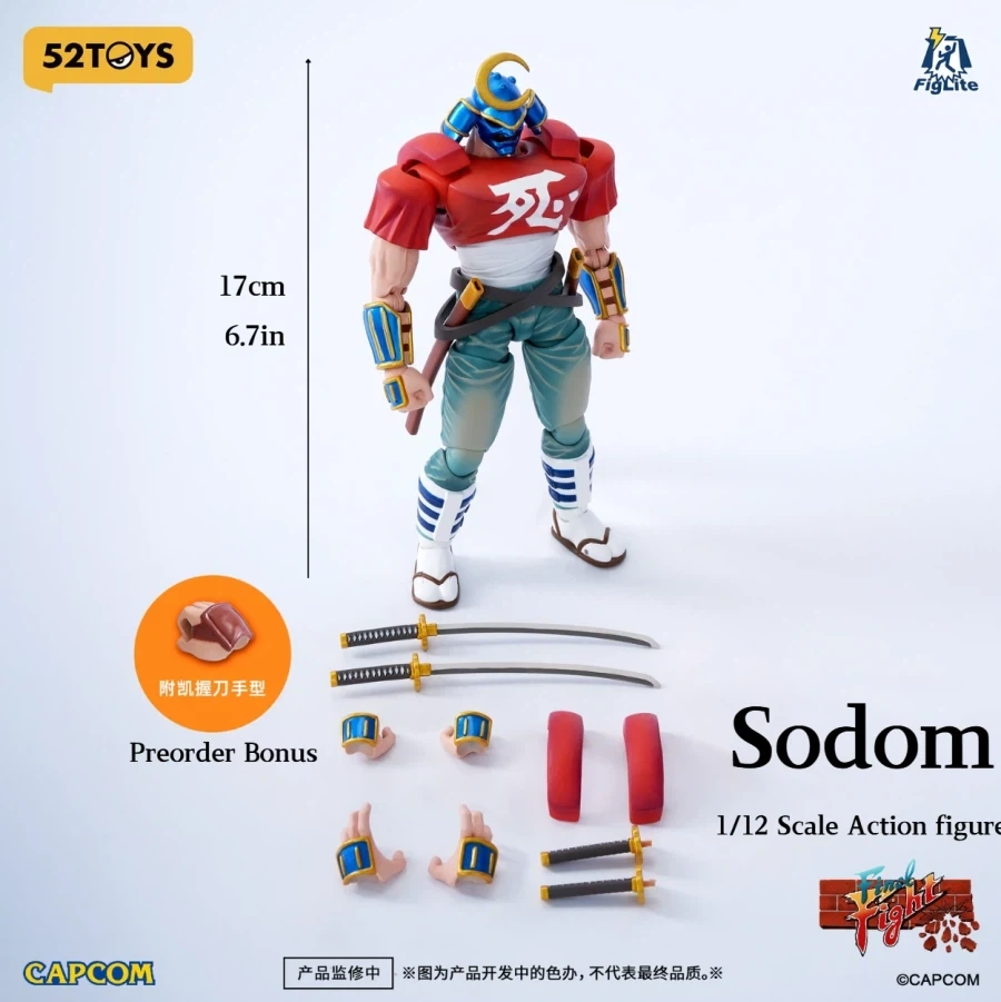 [52toys] Final Fight 1/12 GUY, SODOM - 이미지 9
