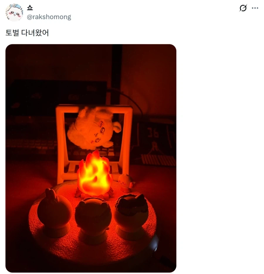 치이카와) 토벌 다녀왔다고 하는 유저.jpg