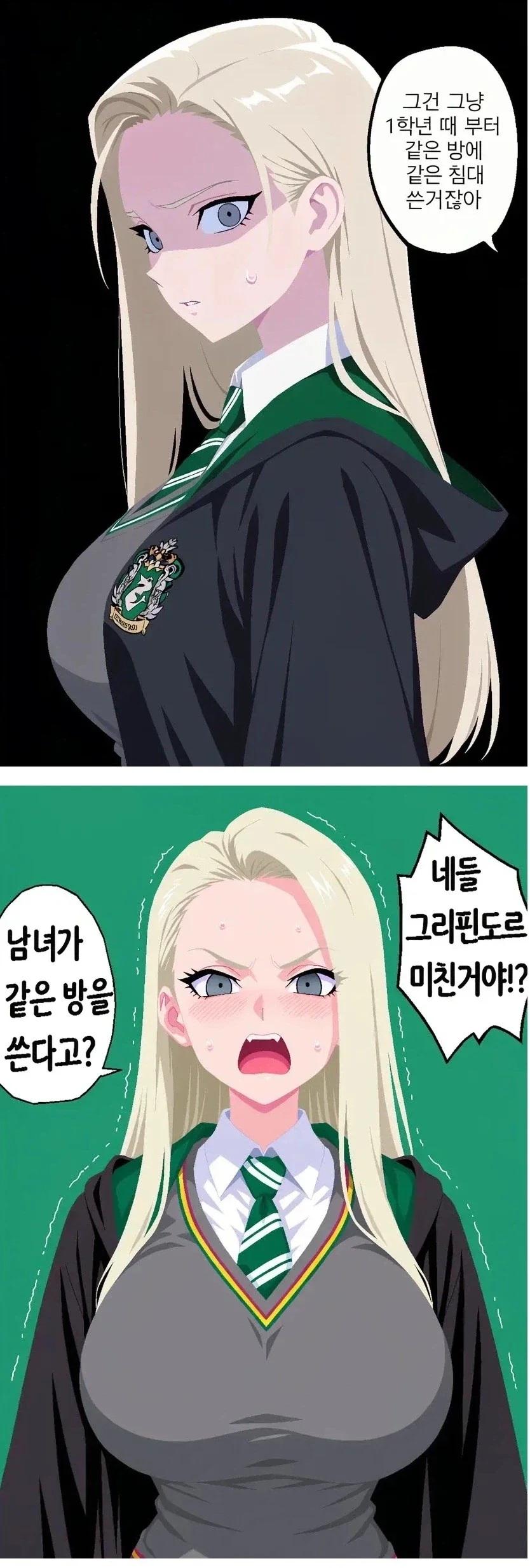해리포터) 침착하게 토론하는 덤블과 볼디 - 이미지 10
