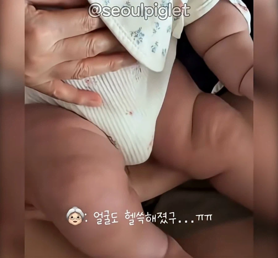 우리 손주 다리 앙상한거 봐! - 이미지 7