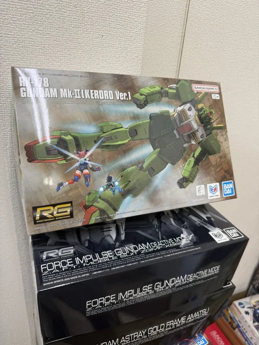 [반다이] RG RX-178 건담 Mk‑II(케로로 사양) 오리지날 마킹씰 이미지