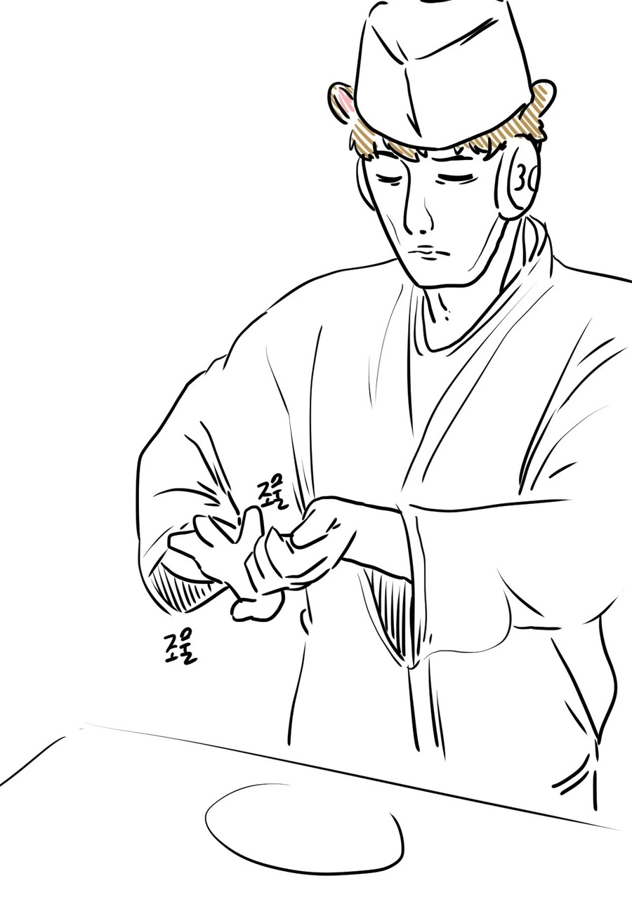초밥집에서 회를 못먹는 진상손님.manga