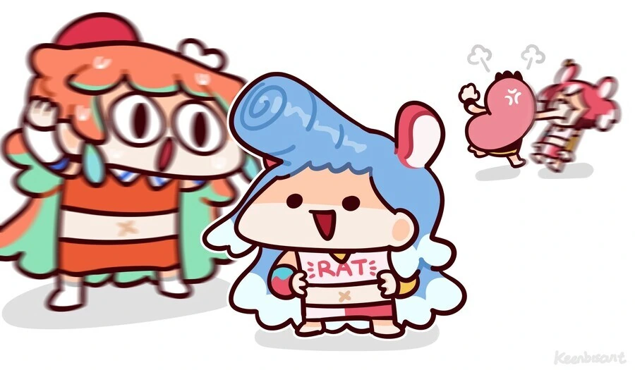 버튜버) 땃쥐 삼촌에게 맡겨진 코보.manga