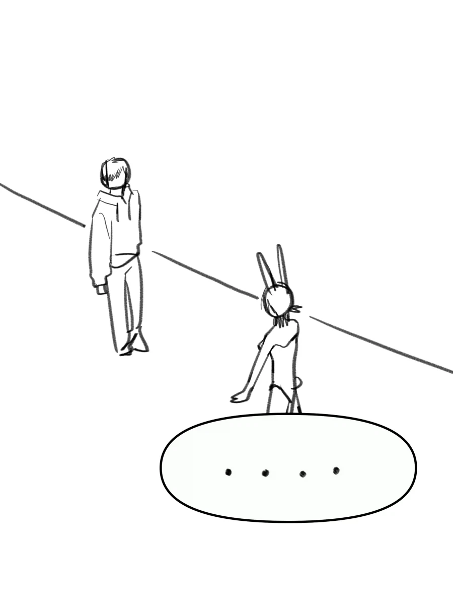 말이꼬여버린 음침바니걸후배.manhwa - 이미지 9