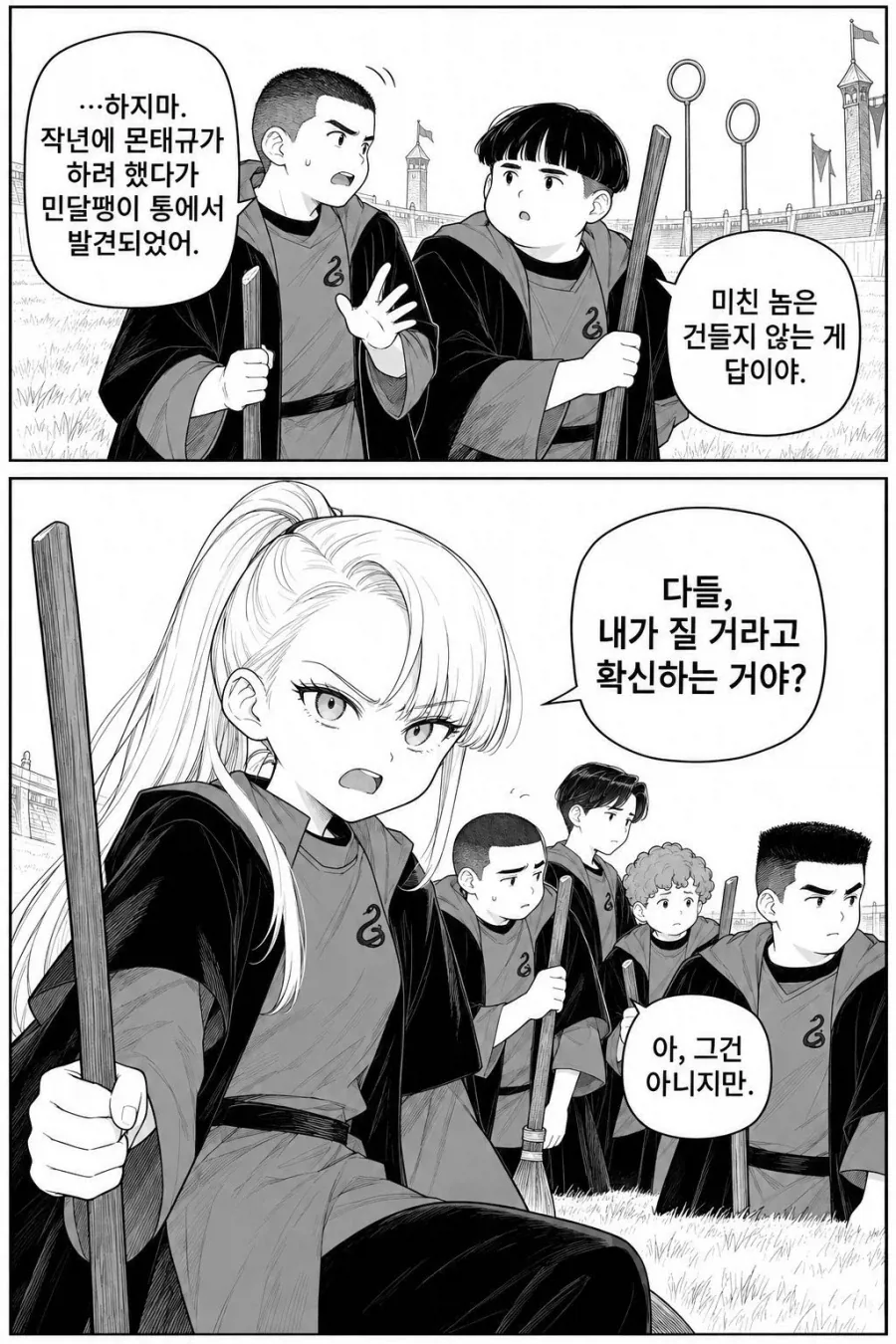 TS말포이)퀴디치는 빗자루의 성능차이가 전부가 아니다. - 이미지 6
