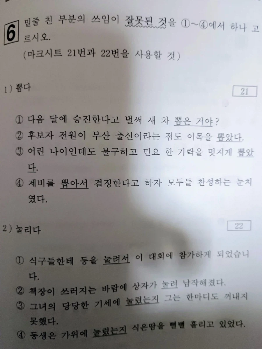 외국인들이 푼다는 한국어 상위 1% 능력의 한국어검정 시험 수준 - 이미지 2