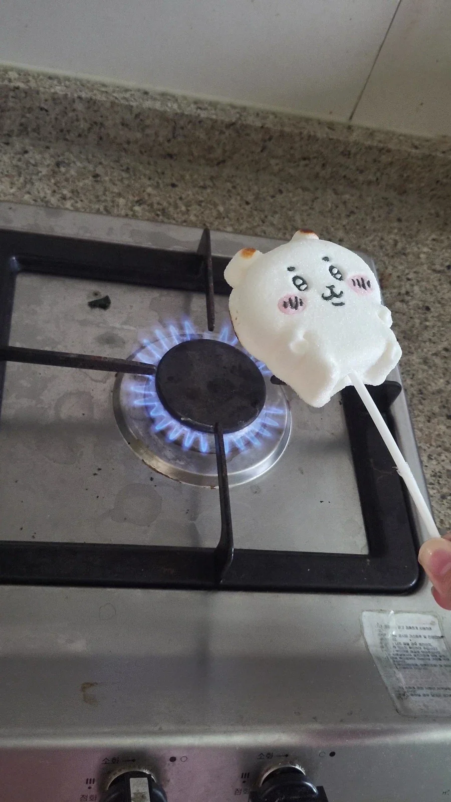 치이카와 마쉬멜로 구워먹기 - 이미지 2