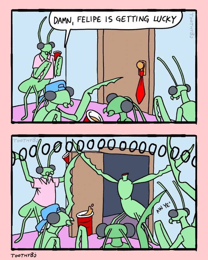 필립이 동정 땠나봐!