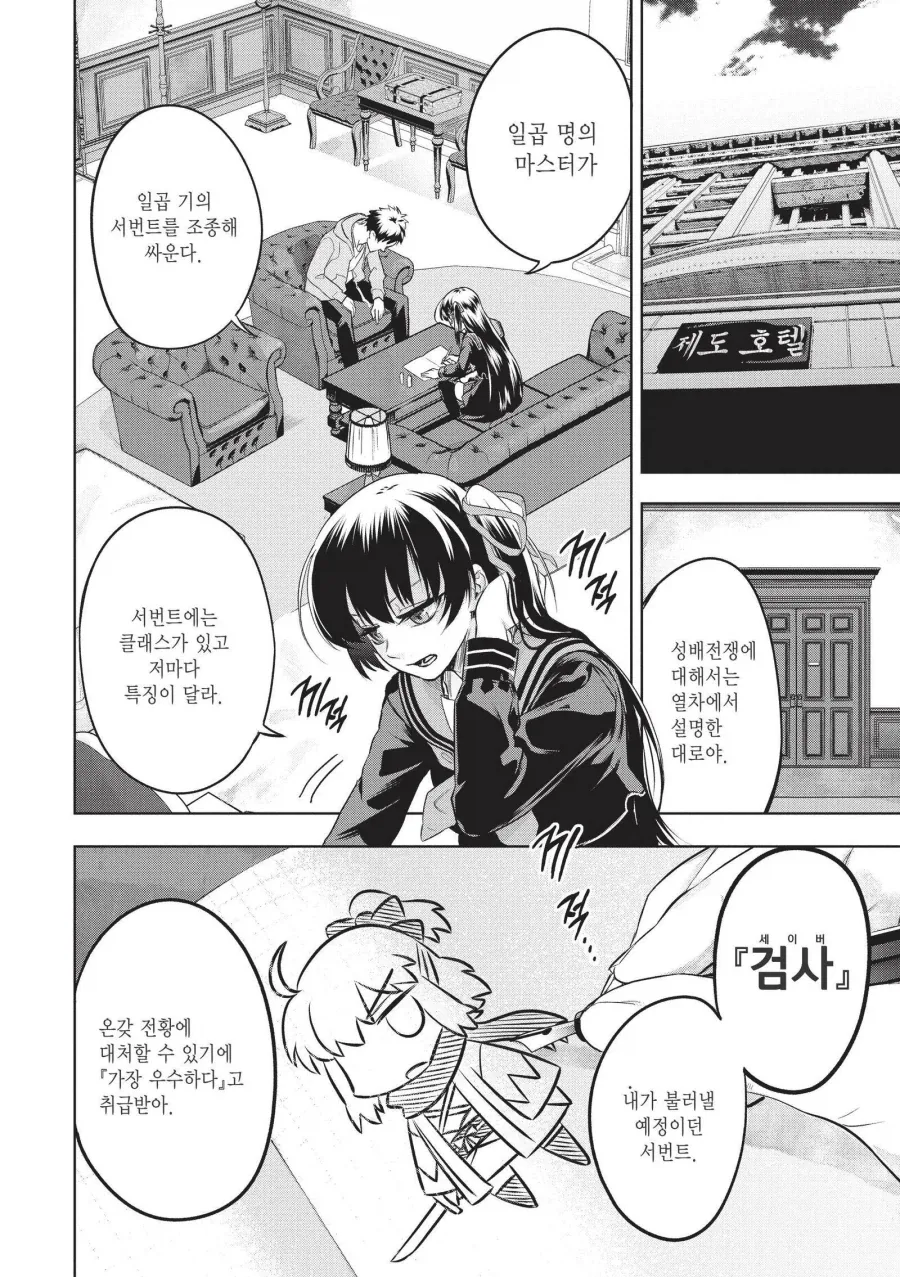 페이트에서 간단 그림으로 설명하는 서번트 클래스