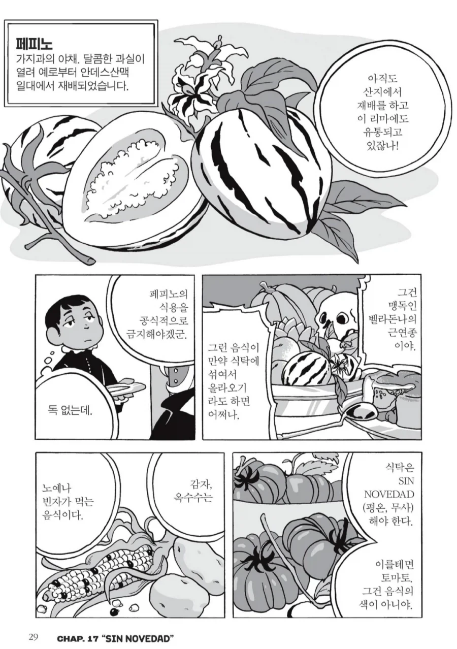 반찬투정하던 스페인 놈들