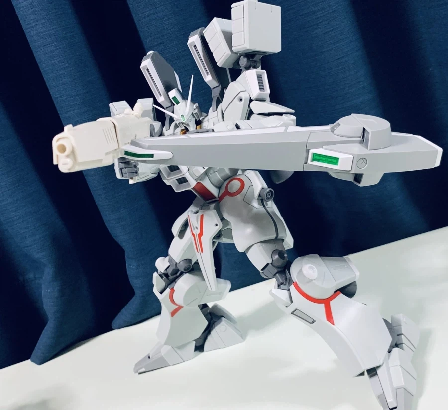 MG 건담 Mk-Ⅴ 연방 컬러 가조립 사진 - 이미지 10
