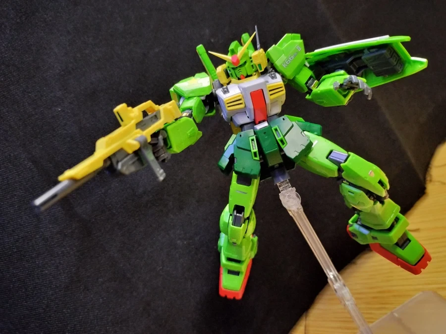RG 건담 Mk-Ⅱ 케로로 사양 가조립 + 데칼 적용 사진 - 이미지 4