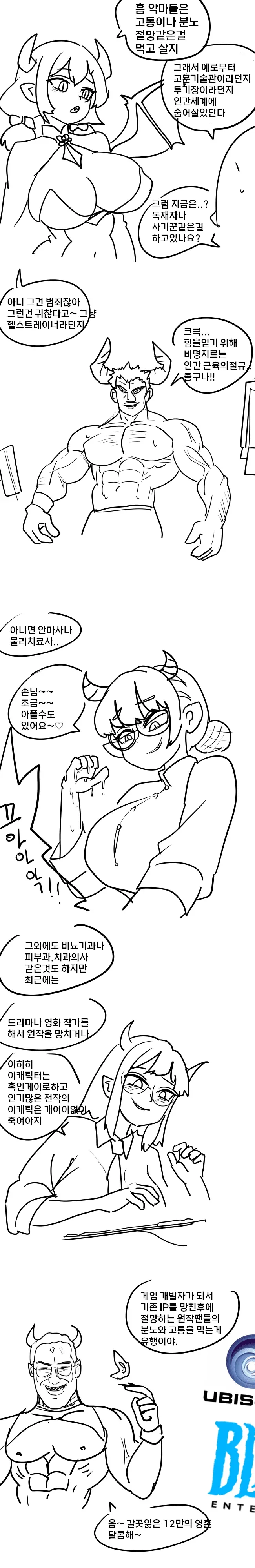 현대악마들의 장체가 발각되는.manwha