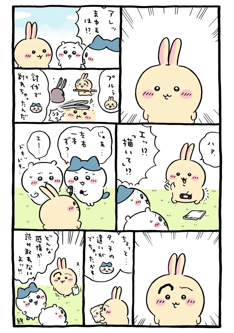 치이카와) 일본어 몰라도 이해되는 공식 만화