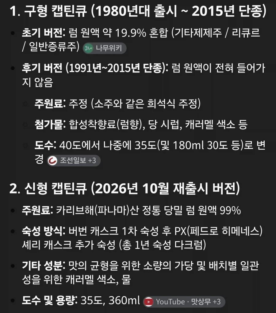 캡틴큐는 돌아온게 아니지.