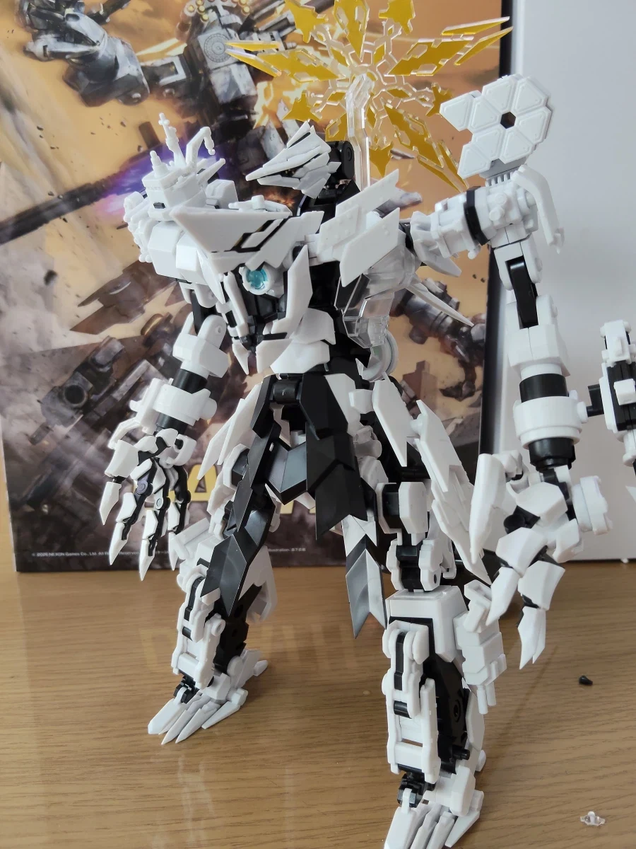 [갓 브레이브] MODEROID 다아트 가조립 + 건프라 사이즈 비교 사진 - 이미지 7