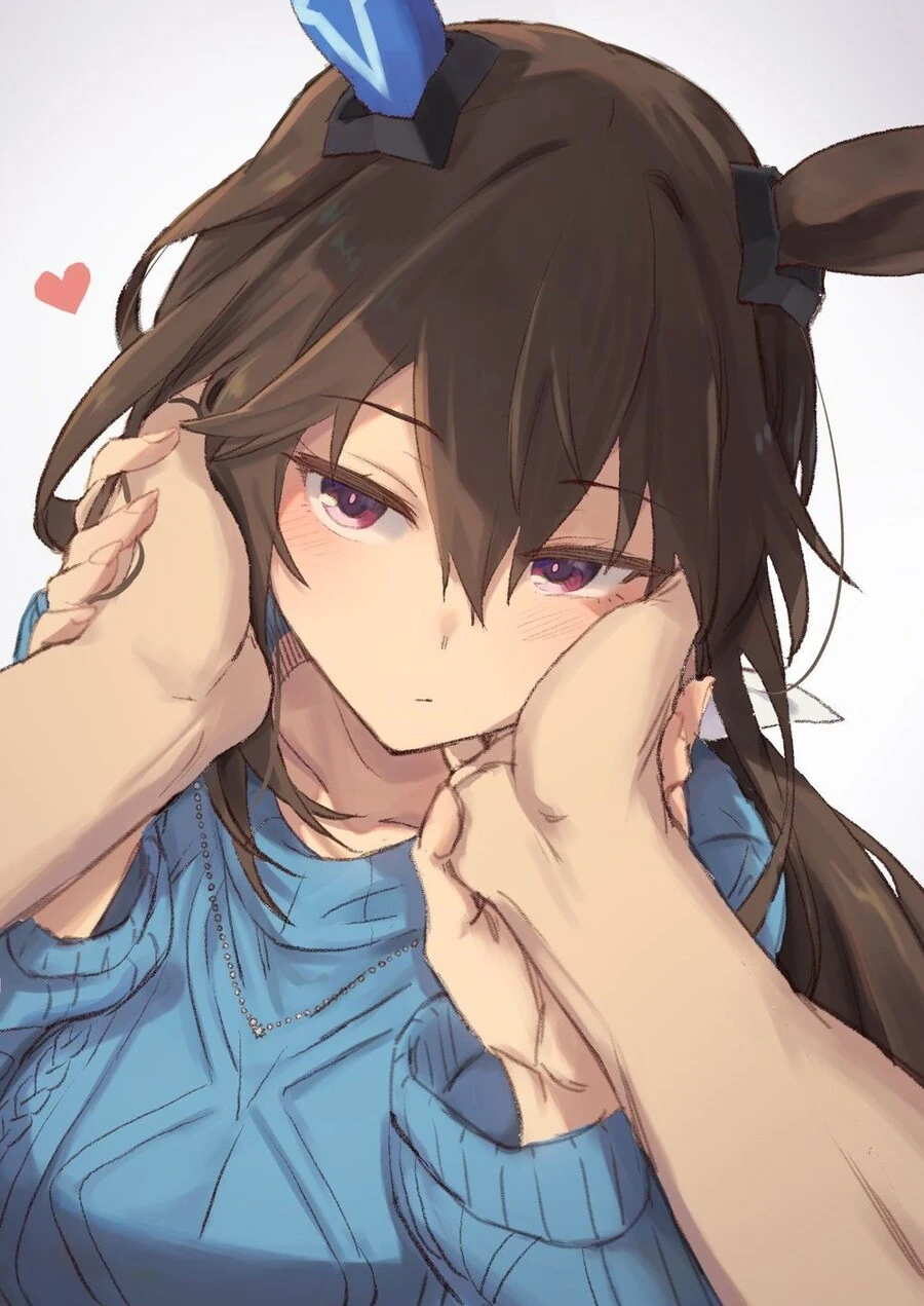 말딸) 단지 서로 볼을 만져 주는 짤.manga - 이미지 4