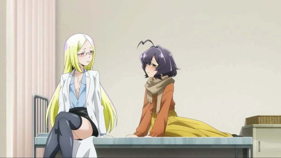 [마법소녀를동경해서]진찰을 받는 주인공