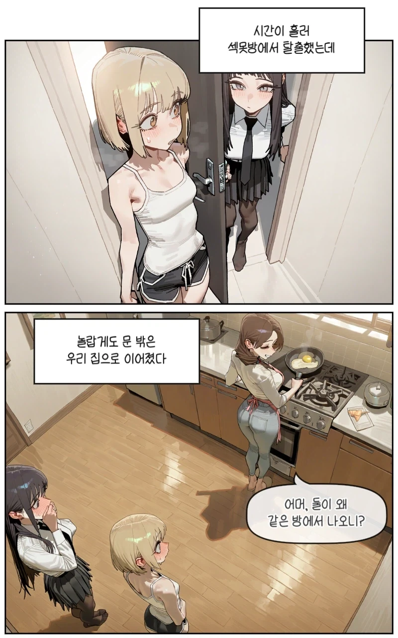 백합)방에 갇히는 만화 - 이미지 9