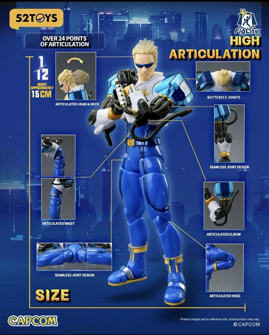 [52toys] 캡콤 캡틴 코만도 : 1/12 캡틴 코만도, 캐롤