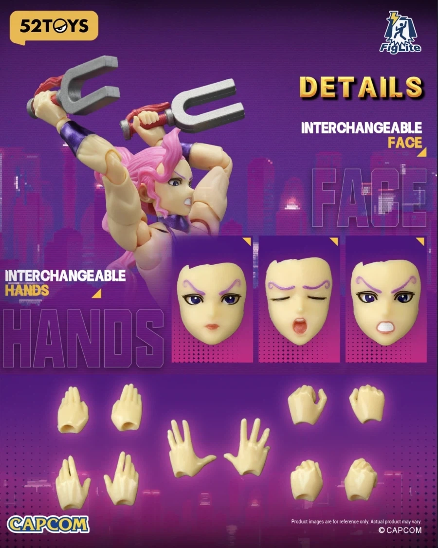 [52toys] 캡콤 캡틴 코만도 : 1/12 캡틴 코만도, 캐롤 - 이미지 6