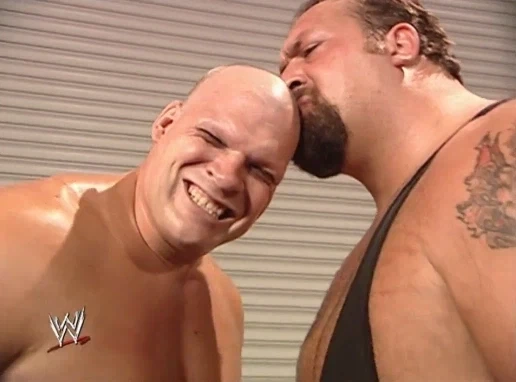 WWE)뽀뽀를 하다
