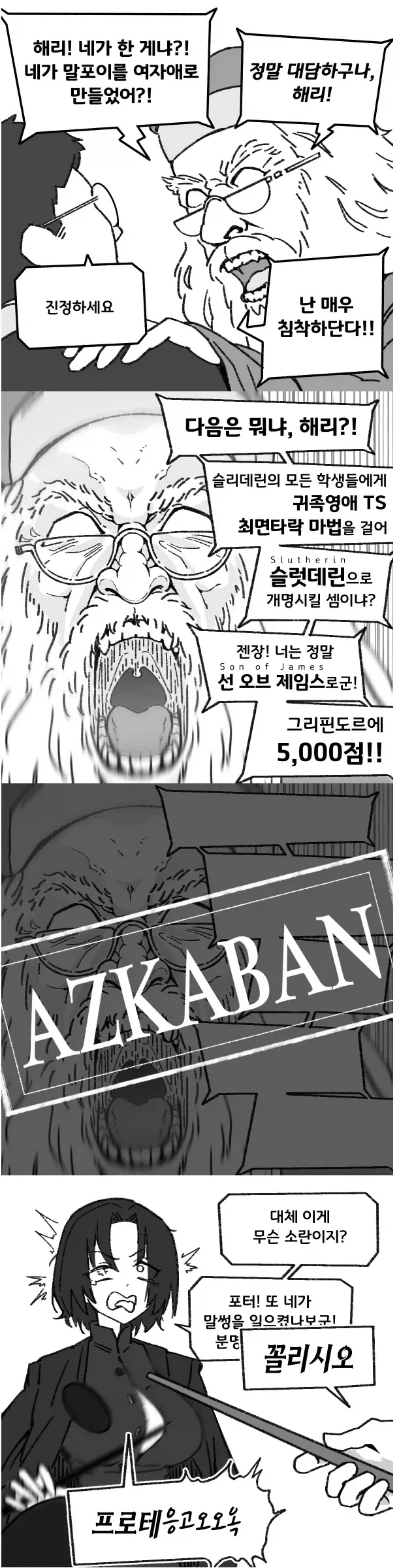 해리포터)와 TS의돌