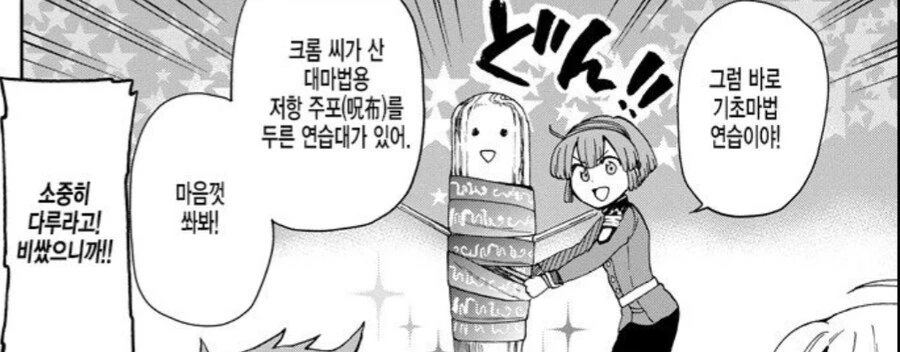 마법대회 멤버 셋 중 단 한명도 져선 안되는 만화.manwha
