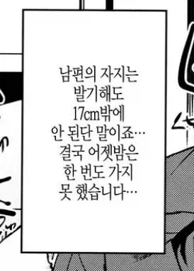 꼬추가 17cm인 남자의 삶