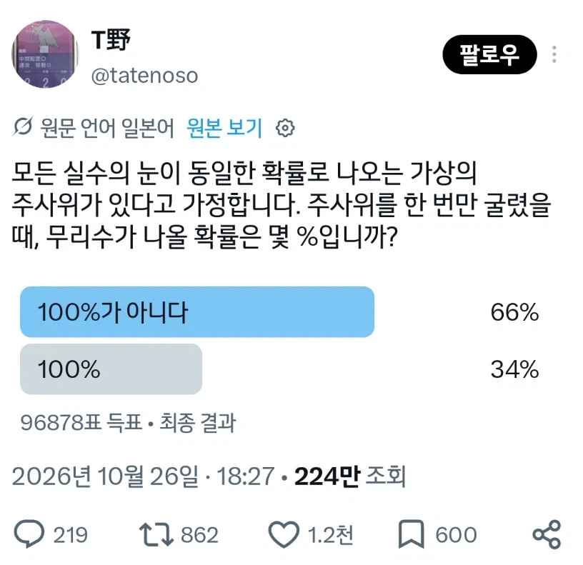 의외로 사람들이 잘 모르는 수학적 상식