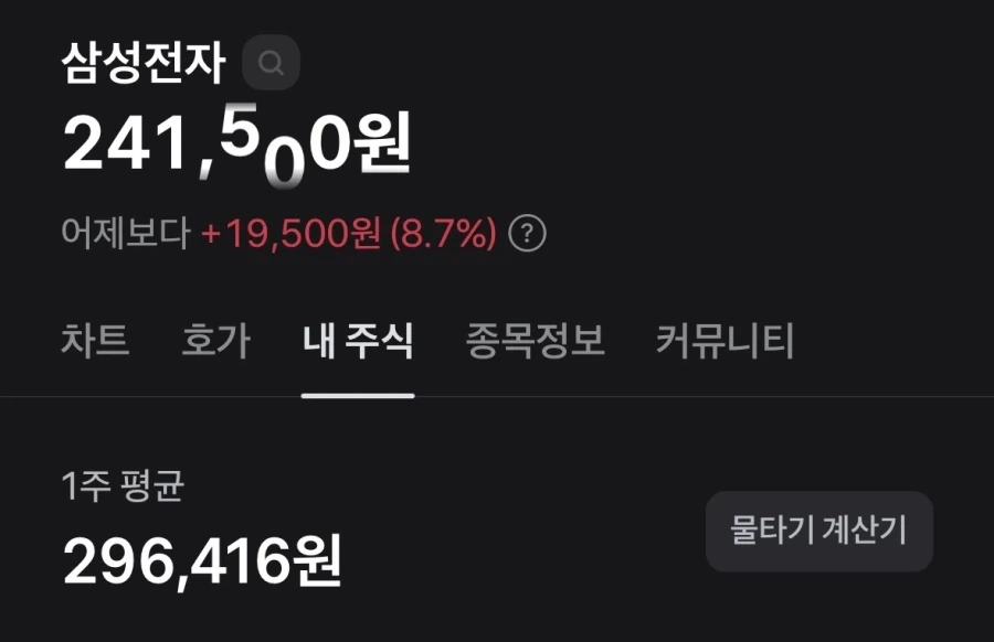 주식) 어서 만나러 와줘요